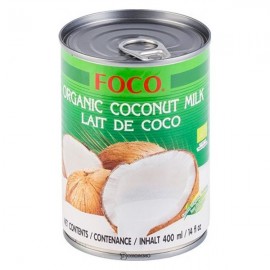 Органическое кокосовое молоко 10-12% 400 мл FOCO 1135793