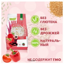 Хлебцы воздушные по-грузински с амарантом томатом и паприкой 80 г DI&DI 113582
