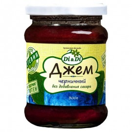 Джем черничный без добавления сахара 300 г DI&DI 1135842