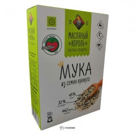 Мука кунжутная 300 г МАСЛЯНЫЙ КОРОЛЬ 1135878