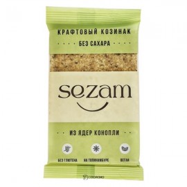 Козинак из ядер конопли 95 г SEZAM 1135893