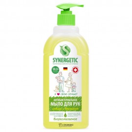 Мыло жидкое для мытья рук и тела Имбирь и бергамот ультразащита 99,9% 1000 мл SYNERGETIC 1136066