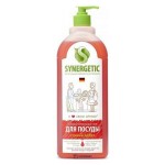 Средство биоразлагаемое для мытья посуды с ароматом арбуза 1000 мл SYNERGETIC 1136072