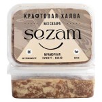 Халва тахинная кунжутная с какао-порошком 250 г SEZAM 1136075