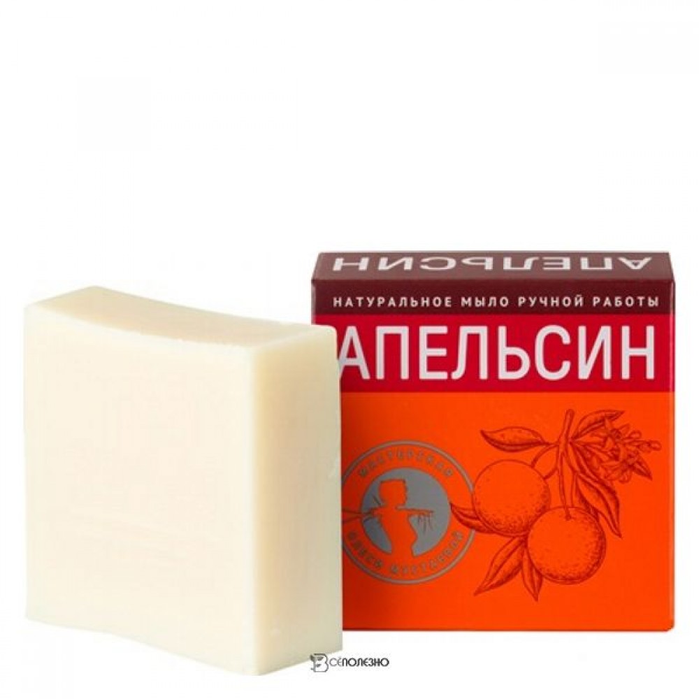 Мыло Апельсин мини 55 г МАСТЕРСКАЯ ОЛЕСИ МУСТАЕВОЙ 1136082