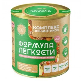 Комплекс пребиотиков Овсяные отруби + ягоды годжи + протеин грецкого ореха + яблочный пектин 250 г ФОРМУЛА ЛЁГКОСТИ 1136107