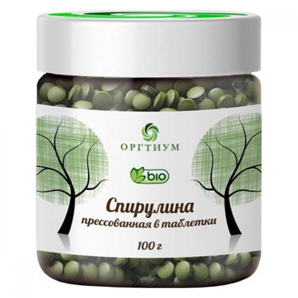Спирулина таблетки 100 г ОРГТИУМ 1136138