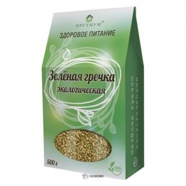 Гречка зелёная экологическая 500 г ОРГТИУМ 1136152
