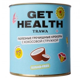 Крекеры гречишные с кокосовой стружкой от Get Health 60 г TRAWA 1136200