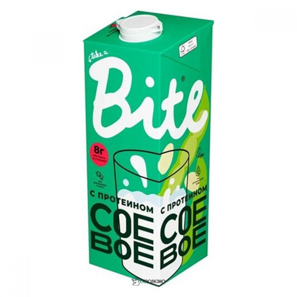 Напиток Соевый ультрапастеризованный 1000 мл BITE 1136238