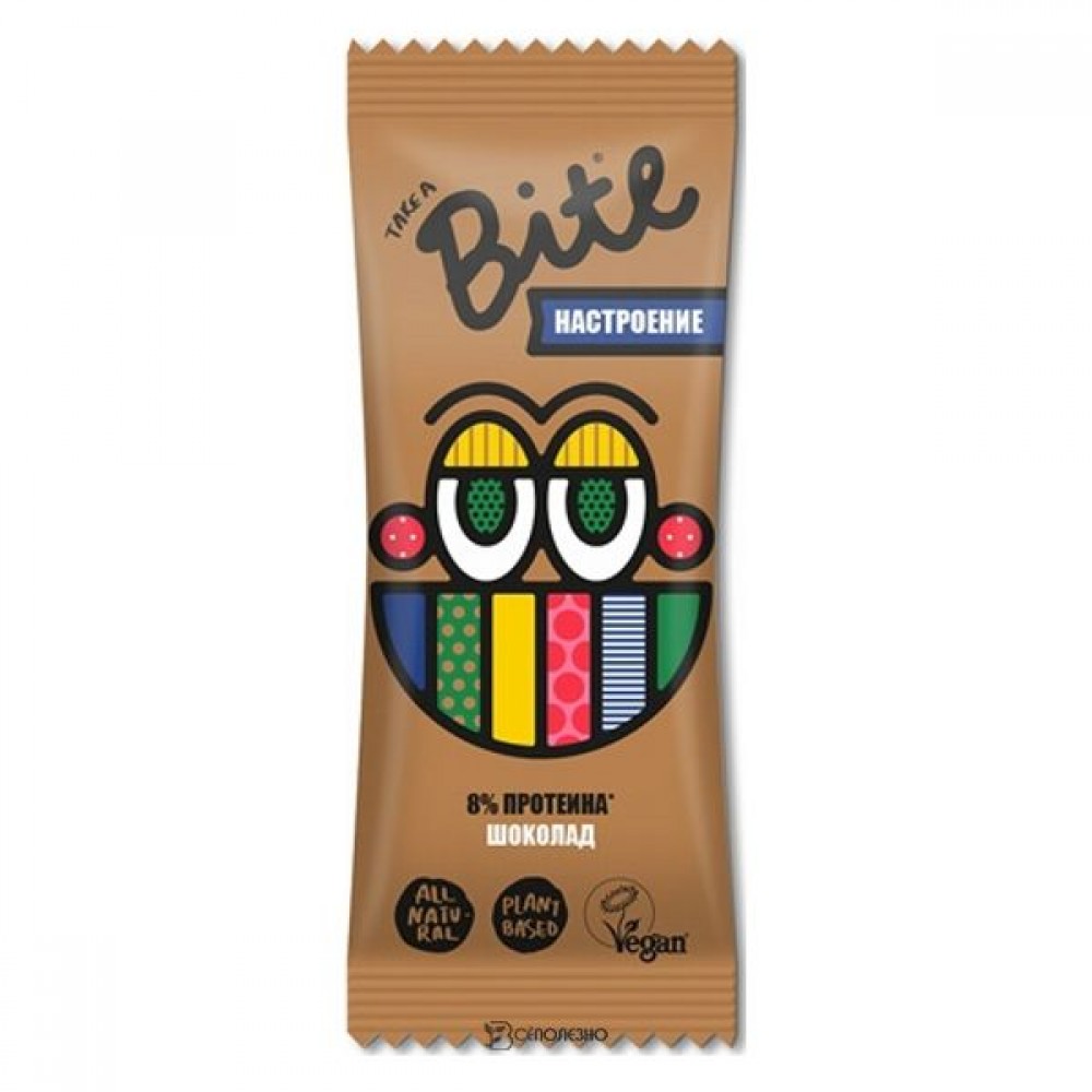 Батончик с протеином Настроение шоколад 45 г BITE 1136247