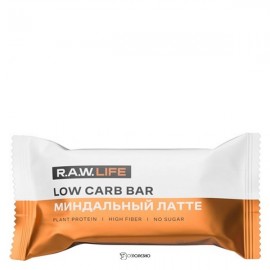 Батончик протеиново-ореховый Миндальный латте 35 г RAW LIFE 1136252