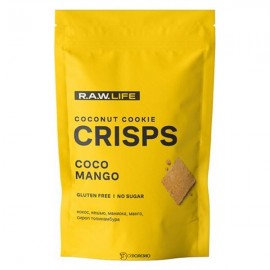 Печенье Crisps Кокос-Манго 75 г RAW LIFE 1136255