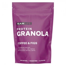 Гранола протеиновая PROTEIN GRANOLA COFFEE & FIGS 220 г RAW LIFE 1136258