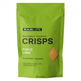 Печенье Crisps Кокос-Лайм 75 г RAW LIFE 1136259