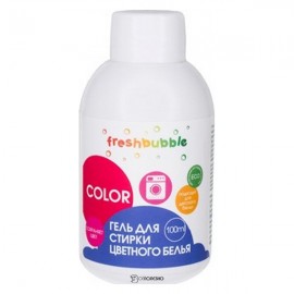 Гель для стирки цветного белья мини 100 мл FRESHBUBBLE 1136300