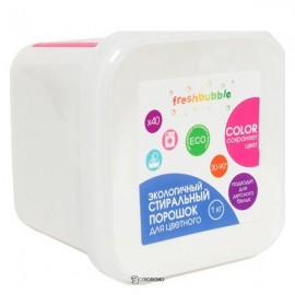 Порошок для стирки цветного белья 1000 мл FRESHBUBBLE 1136304