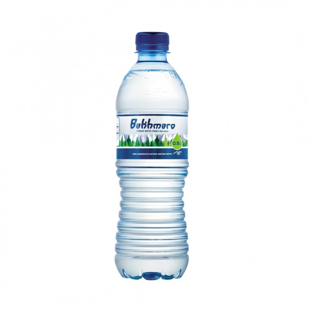 Вода питьевая негазированная родниковая 500 мл БАХМАРО КАВКАЗСКИЙ РОДНИК 1136305