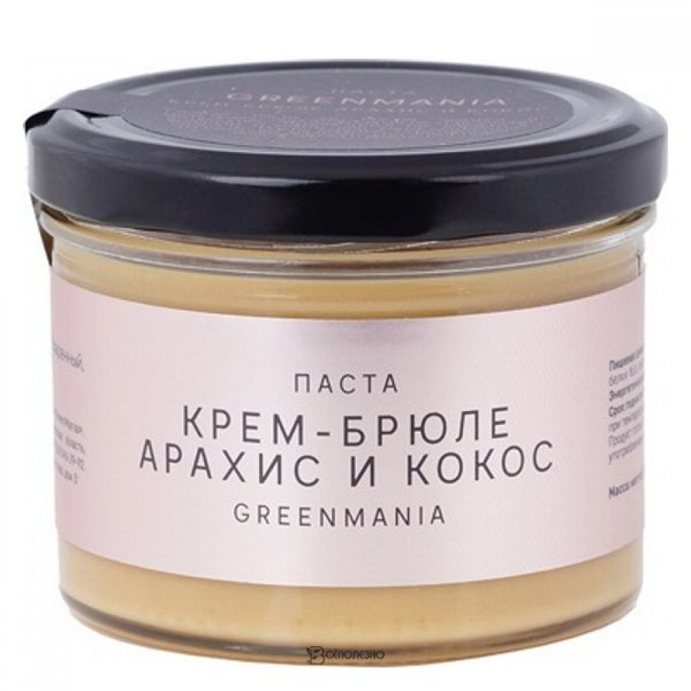 Паста Крем-брюле арахис и кокос 200 мл NILAMBARI 1136311