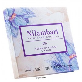 Шоколад белый на кешью с манго и гречишным чаем 65 г NILAMBARI 1136312