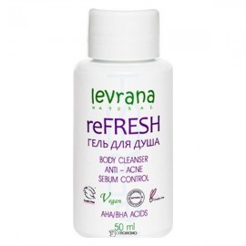 Гель для душа ReFresh мини 50 мл LEVRANA 1136318