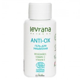 Гель для умывания Anti-ox мини 50 мл LEVRANA 1136320