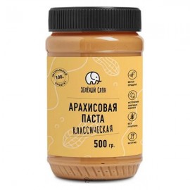 Арахисовая паста классическая 300 г ЗЕЛЕНЫЙ СЛОН 1136341