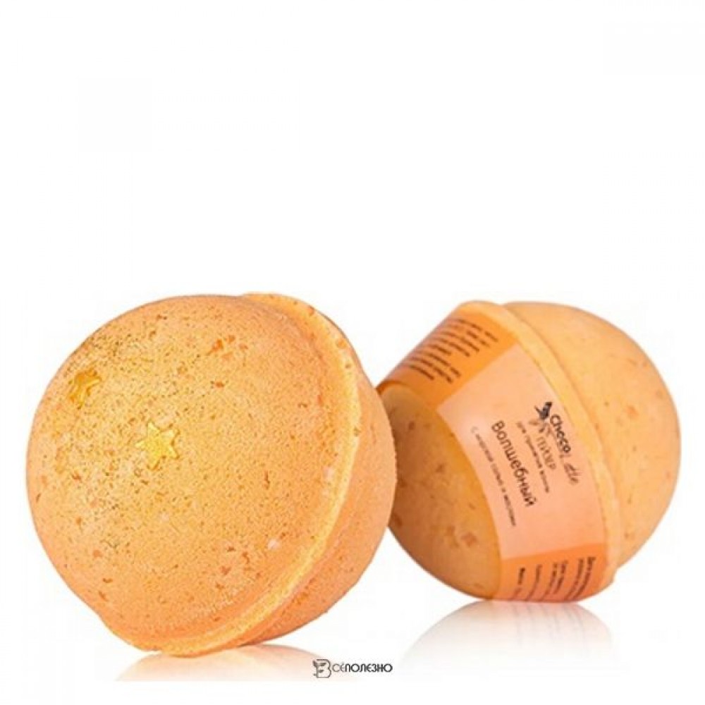 Гейзер для ванн праздничный Волшебный с морской солью и маслами 120 г CHOCOLATTE 113636