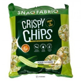 Чипсы цельнозерновые со вкусом Малосольные огурчики 50 г SNAQ FABRIQ 113640