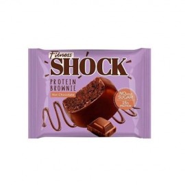Бисквит глазированный Брауни горячий шоколад 50 г FITNES SHOCK 1136440