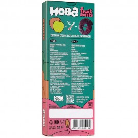 Конфеты фруктовые Яблоко 30 г ХОБА 1136447