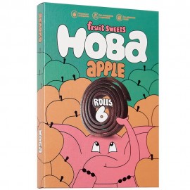 Конфеты фруктовые Яблоко 60 г ХОБА 1136453