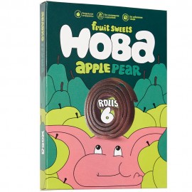 Конфеты фруктовые Яблоко-груша 60 г ХОБА 1136457