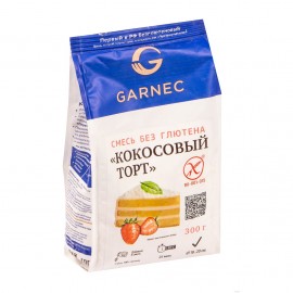 Смесь без глютена Кокосовый торт 300 г ГАРНЕЦ 1136469