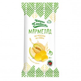 Мармелад со стевией со вкусом дыни 80 г УМНЫЕ СЛАДОСТИ 1136612