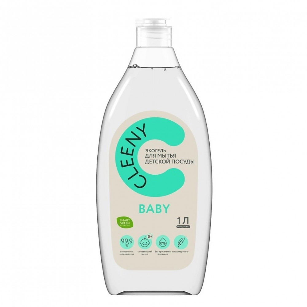 Средство для мытья детской посуды и игрушек 1000 мл CLEENY 1136616