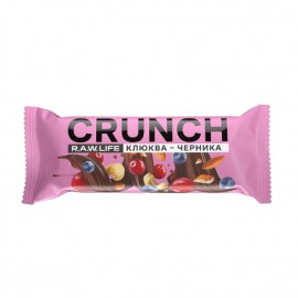 Батончик ореховый глазированный Клюква-Черника 40 г RAW LIFE 1136648