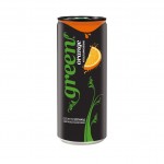 Напиток с соком апельсина с низким содержанием сахара 330 мл GREEN COLA 1136654