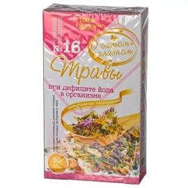 Чайный напиток №16 Сбор при дефиците йода 30 пак ФИТОКОД 1136655