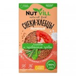 Снеки-хлебцы Томаты и прованские травы с пребиотиком ферментированные безглютеновые без сахара 70 г NUT VILL 1136779