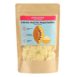 Какао-масло медальоны 200 г UFEELGOOD 1136789