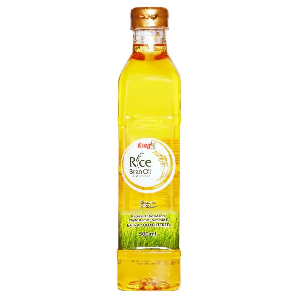 Масло рисовых отрубей рафинированное 500 мл KING RICE BRAN OIL 1136797