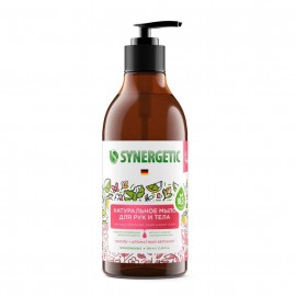 Мыло для рук и тела Пачули и ароматный бергамот 380 мл SYNERGETIC 1136816