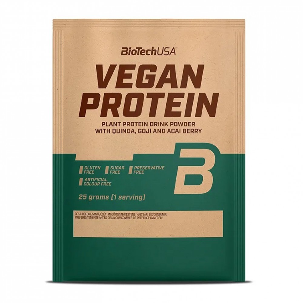 Протеин Vegan Protein банан 500 г BIOTECH USA 1136820
