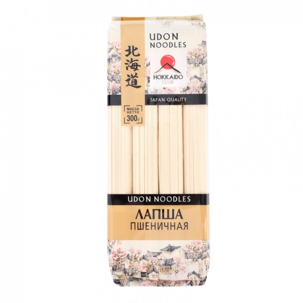 Лапша пшеничная 300 г HOKKAIDO CLUB 1136851