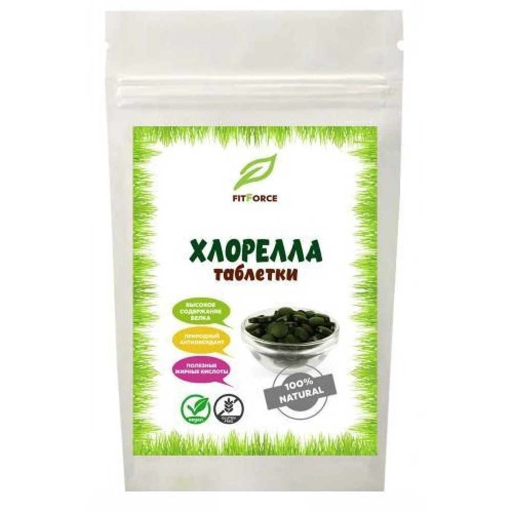Хлорелла таблетки 100 г FITFORCE 1136897