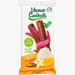 Батончики  амарантовые со сливочной начинкой в шоколадной глазури витаминизированные 20 г УМНЫЕ СЛАДОСТИ 1136900