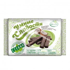 Батончики  амарантовые с кокосовой начинкой в глазури 110 г УМНЫЕ СЛАДОСТИ 1136908