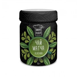 Чай матча зеленая 75 г ЖИВАЯ КУХНЯ 1136913