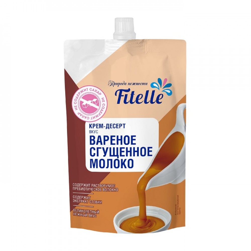 Крем-десерт Варёное сгущённое молоко 100 г FIT PARAD 1136937